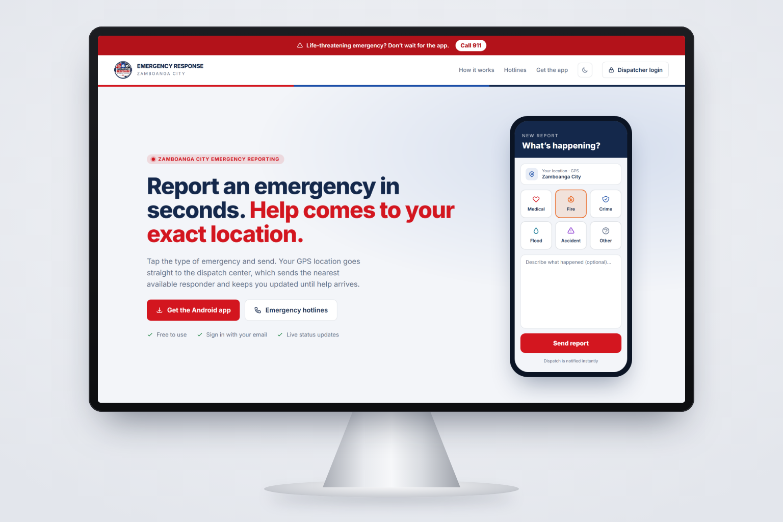Emergency Response Dispatch